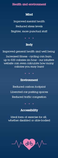 Cycle To Work Benefits